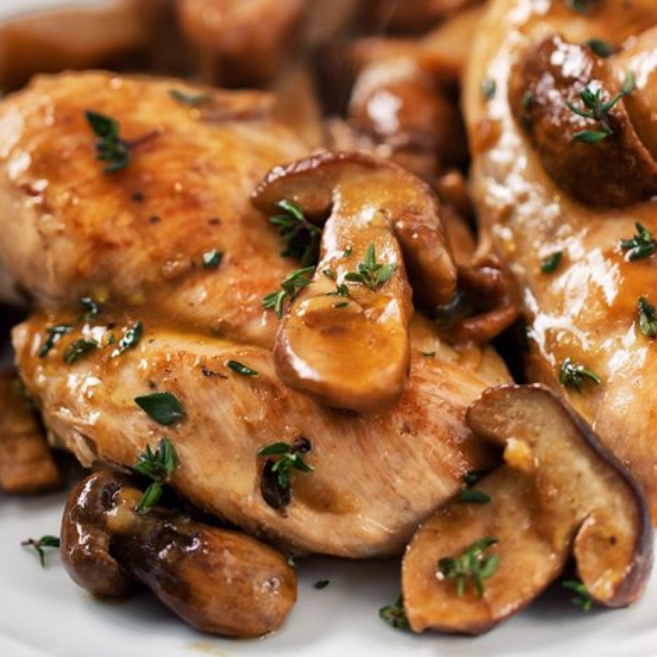 Crock Pot Chicken With Mushrooms And