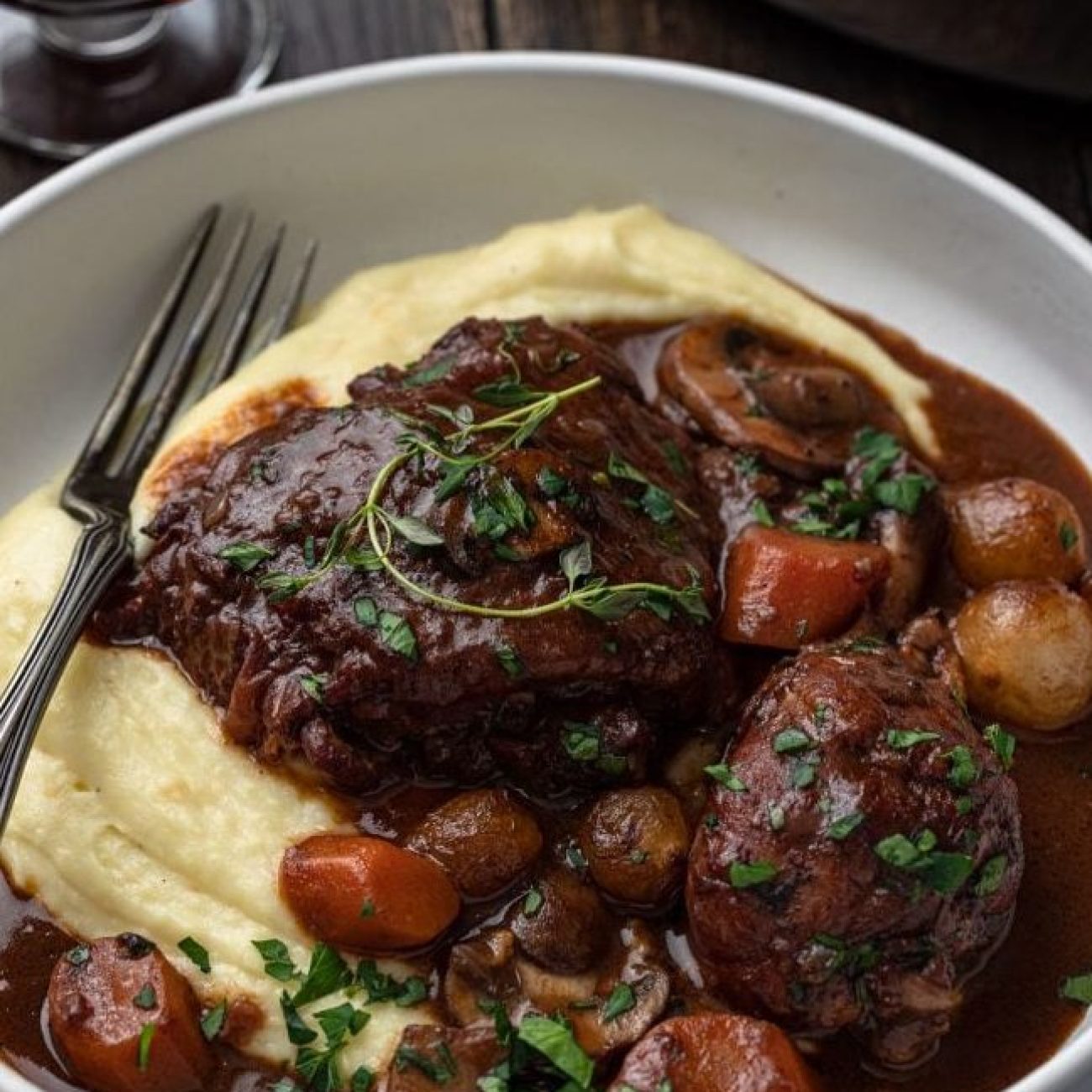 Crock Pot Coq Au Vin