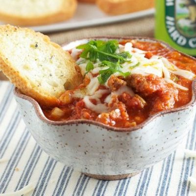 Crock Pot Pepperoni Pizza Dip