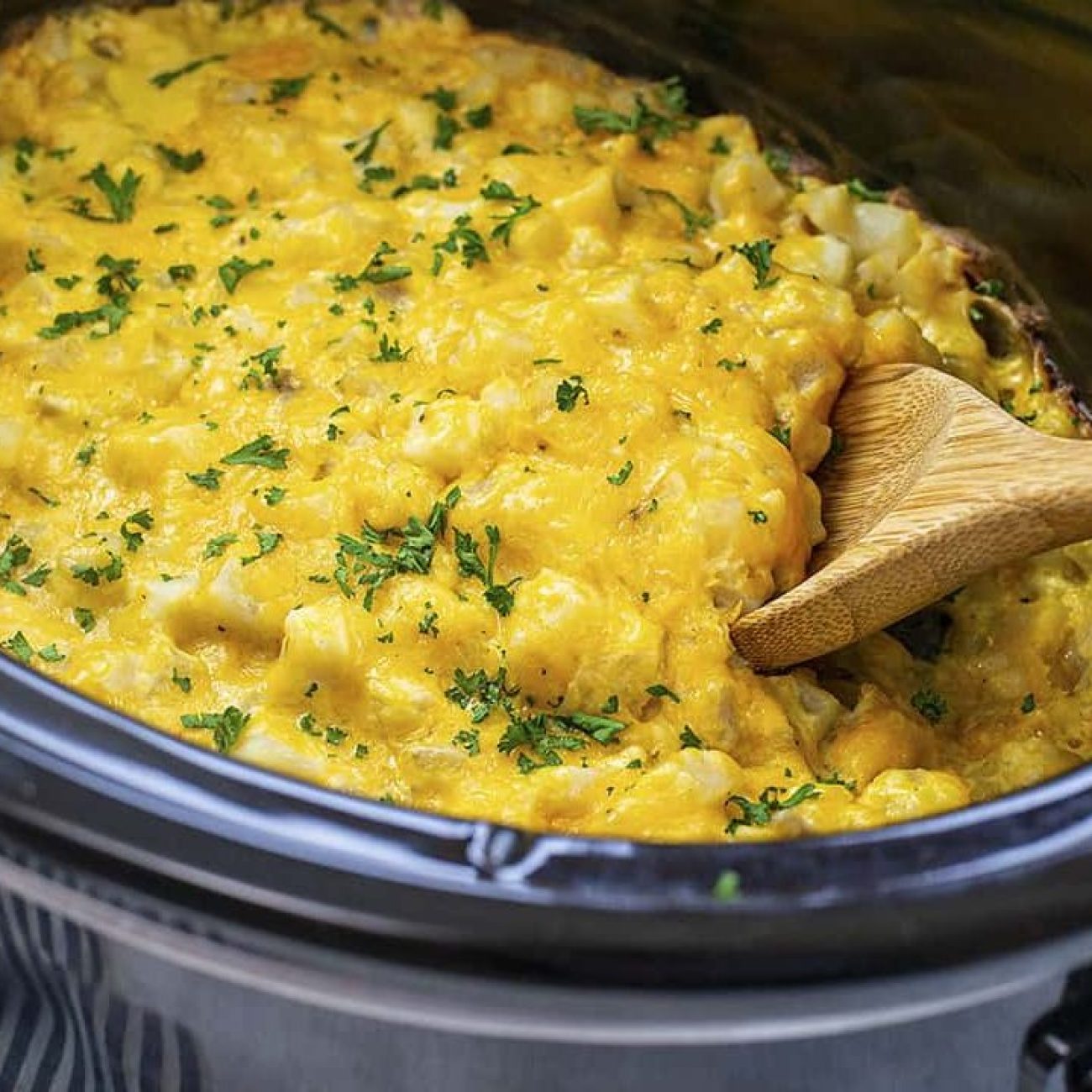 Crock Pot Seven Layer Casserole