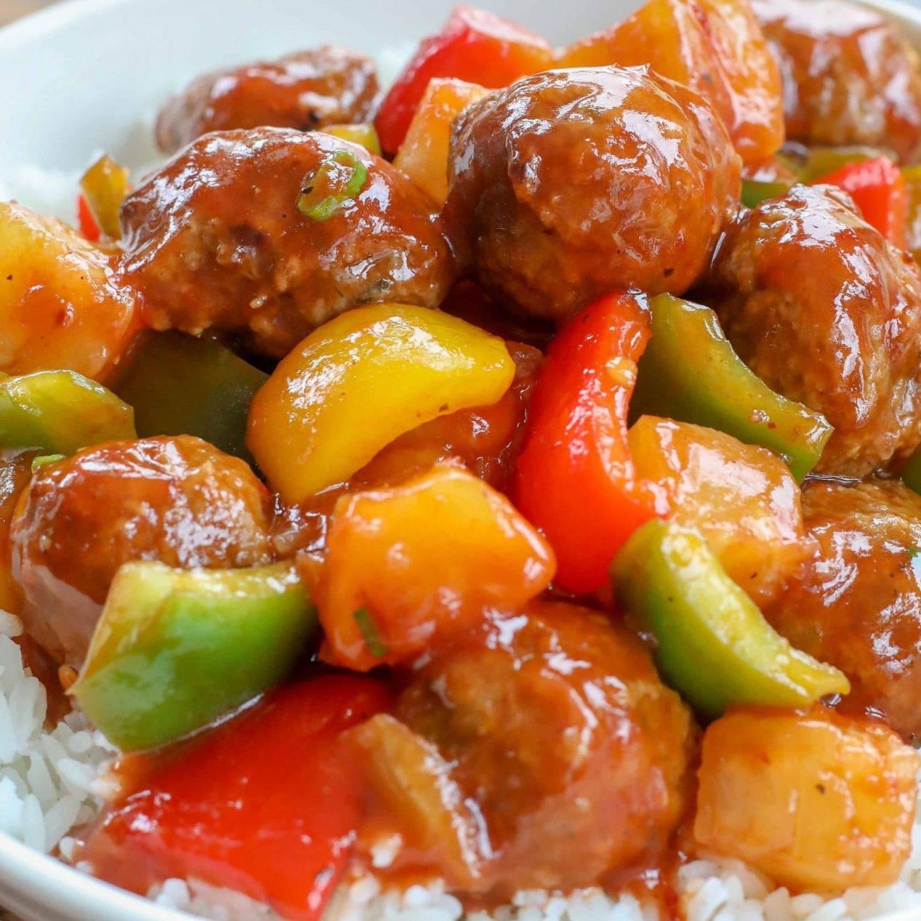 Crock-Pot Sweet & Sour Meatballs