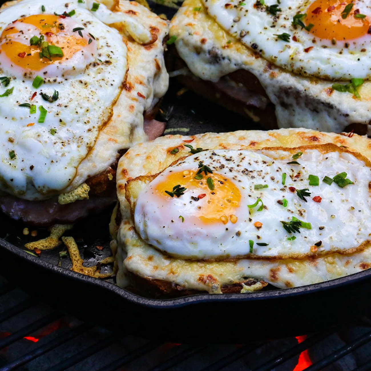 Croque Monsieur/ Madam