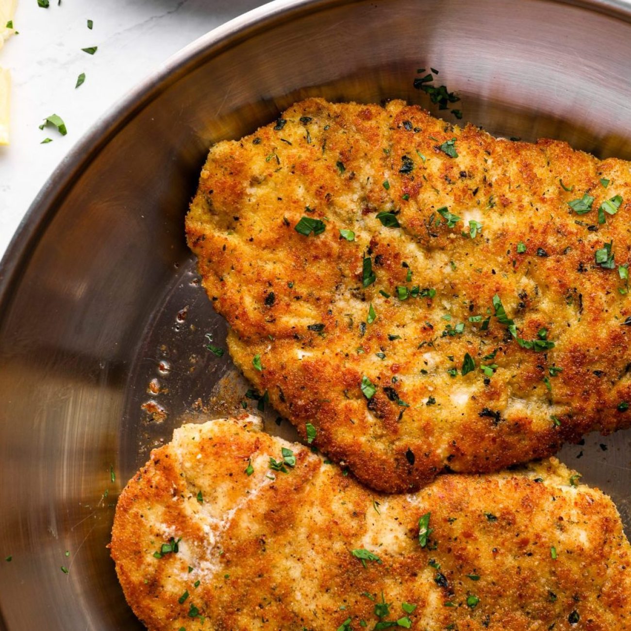 Crumbed Chicken & Roast Sweet Potato