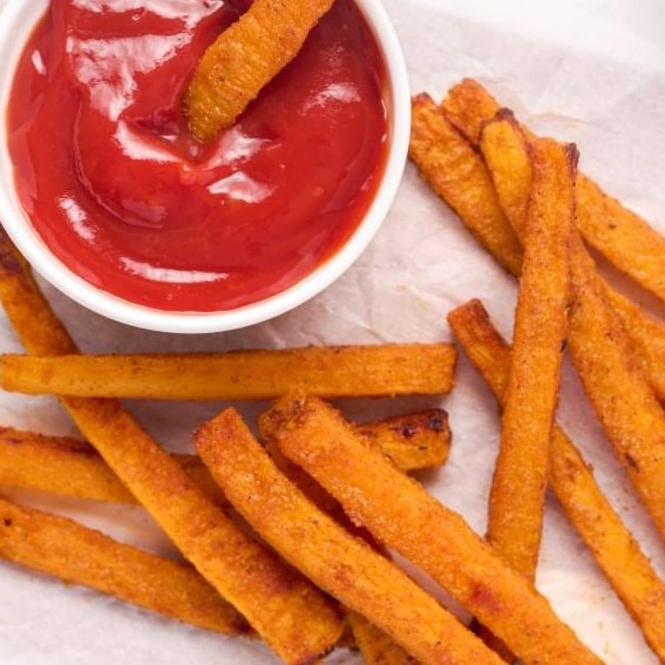 Crunchy Butternut Squash Fries