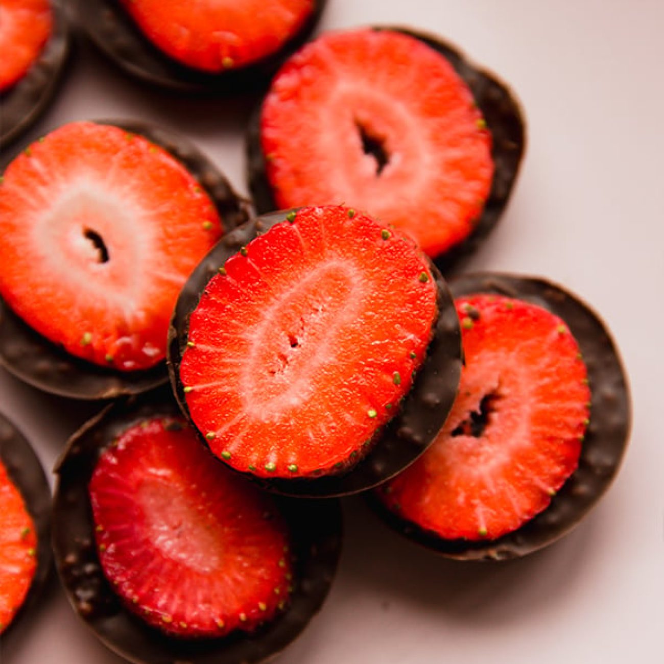 Crunchy Dipped Strawberries