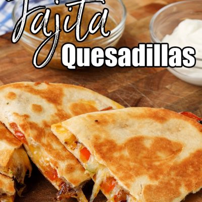 Crunchy-Gooey Chicken Quesadillas