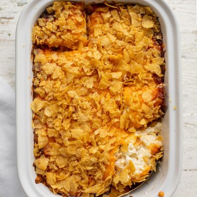 Crunchy-Top Ham &Amp; Potato Casserole