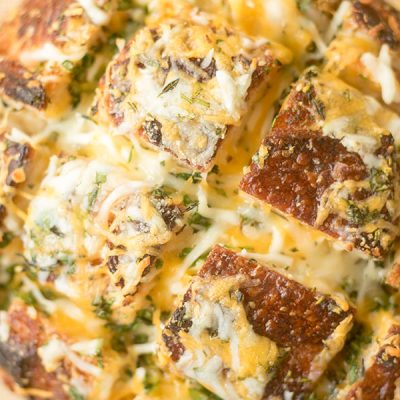 Crusty Cheese And Herb Pull Apart Bread