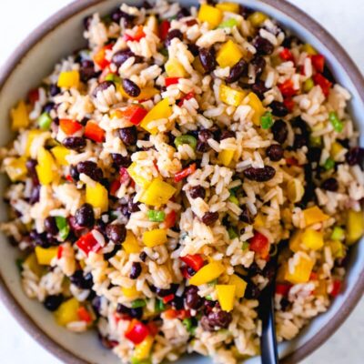 Cuban Beans And Rice Salad