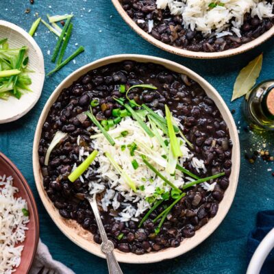 Cuban Black Beans And Rice