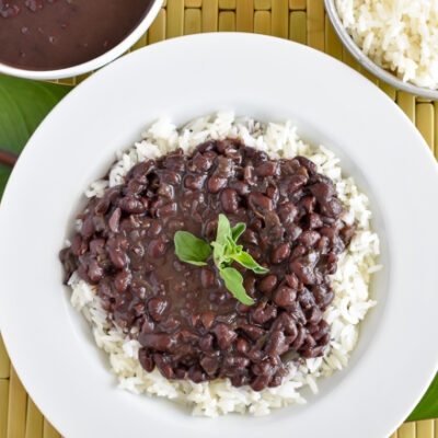 Cuban Black Beans And Rice - Quick