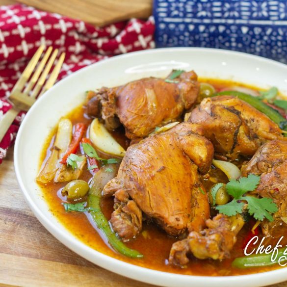 Cuban Chicken Stew – Guisado De Pollo