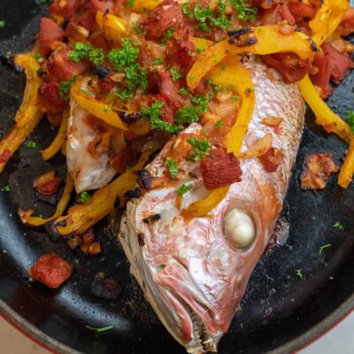 Cuban-Inspired Whole Roasted Fish Recipe