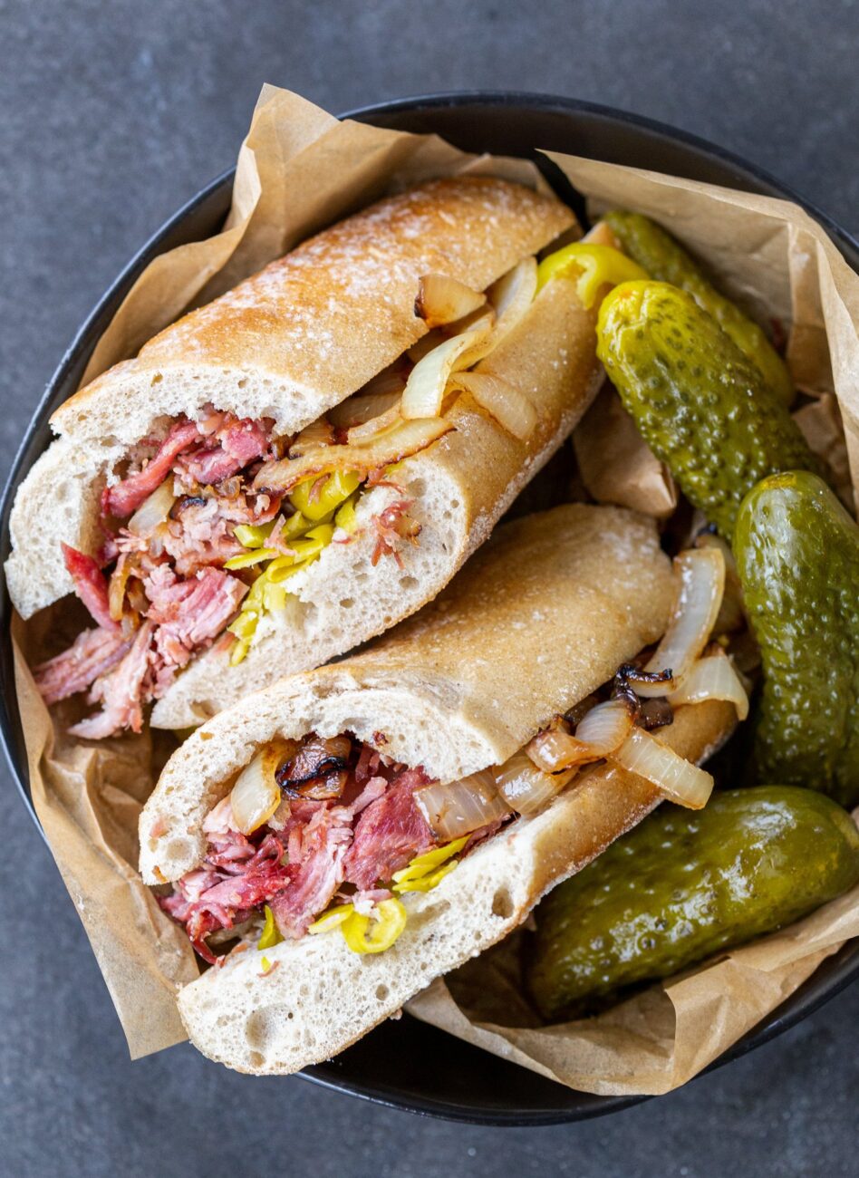 Cuban Pork Roast Sandwich