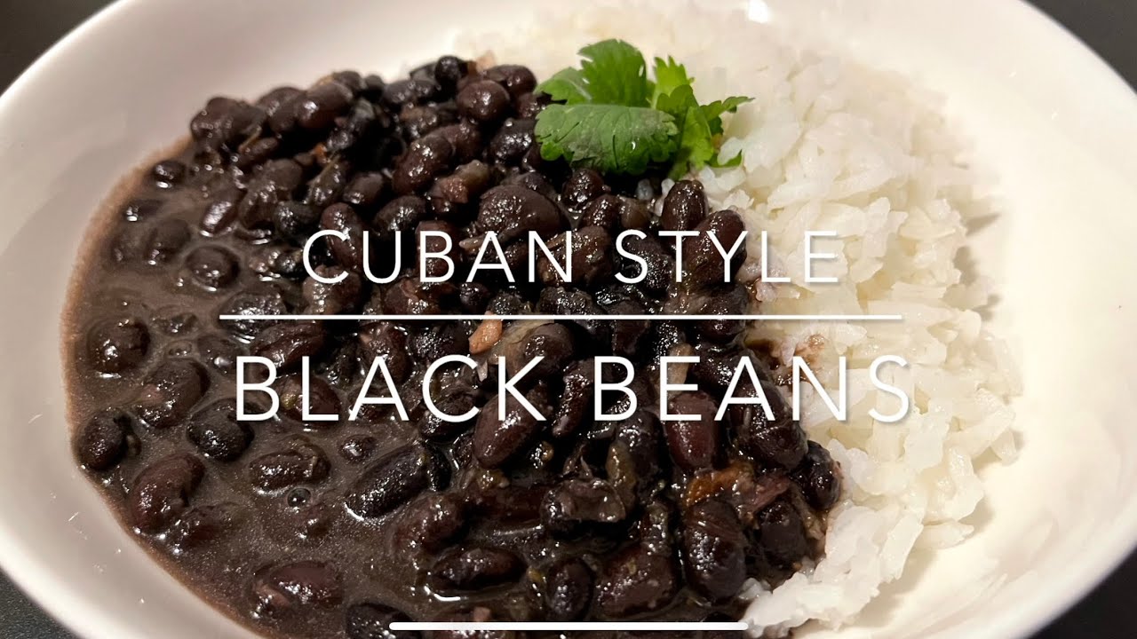 Cuban-Style Black Beans