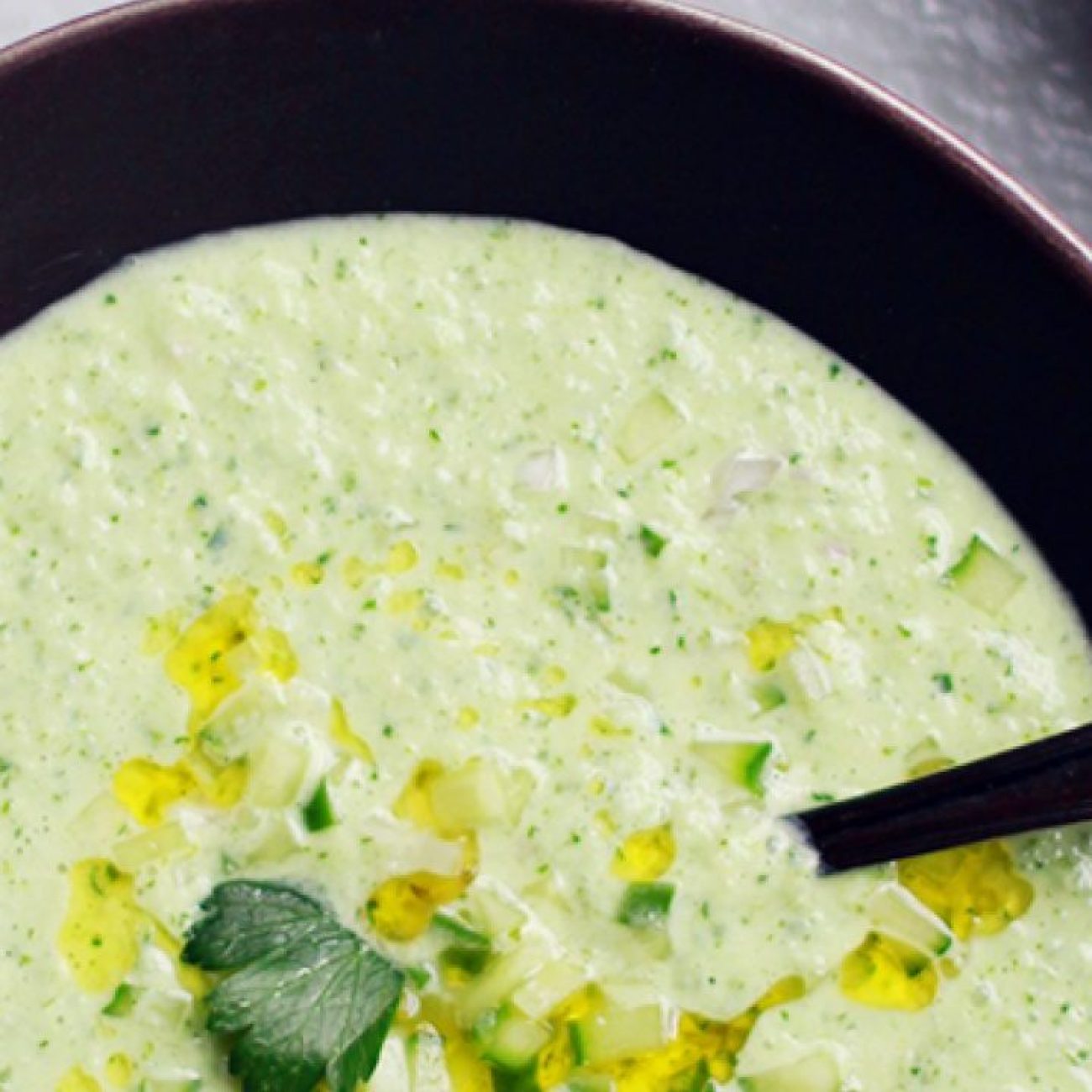 Cucumber And Yogurt Soup –Good For