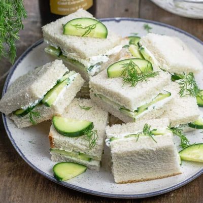 Cucumber Party Bread