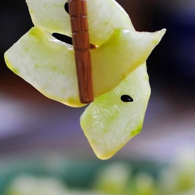 Cucumber Salad With Spicy Wasabi Dressing