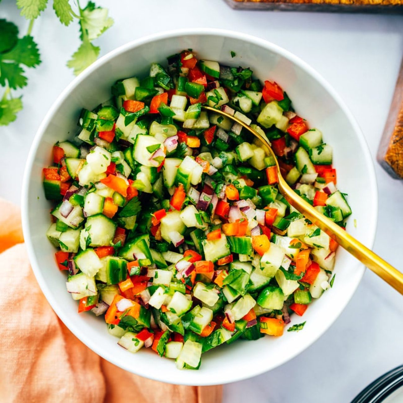 Cucumber Salsa Mexican Style