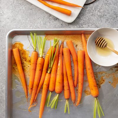 Cumin Spiced Honey Carrots With Lemon