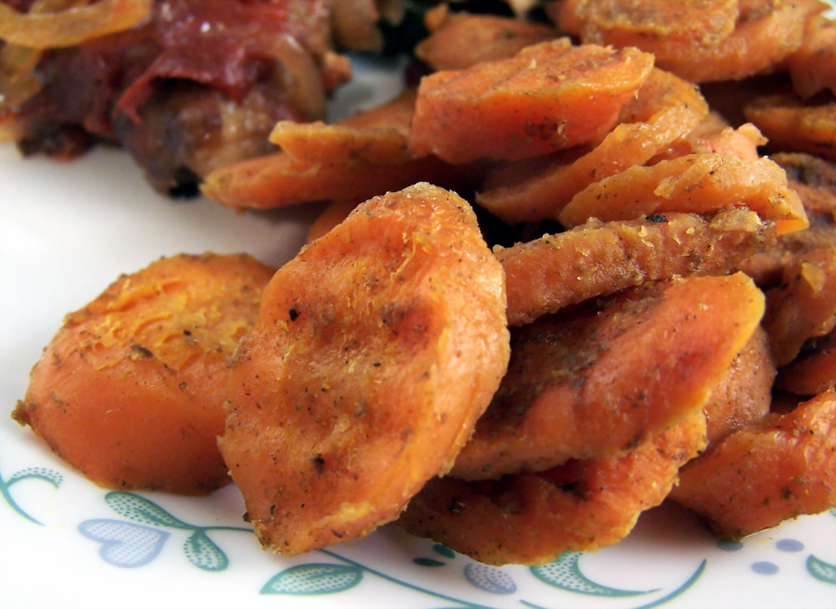 Cumin Spiked Carrots With Cilantro