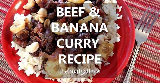 Curried Banana Beef Stew