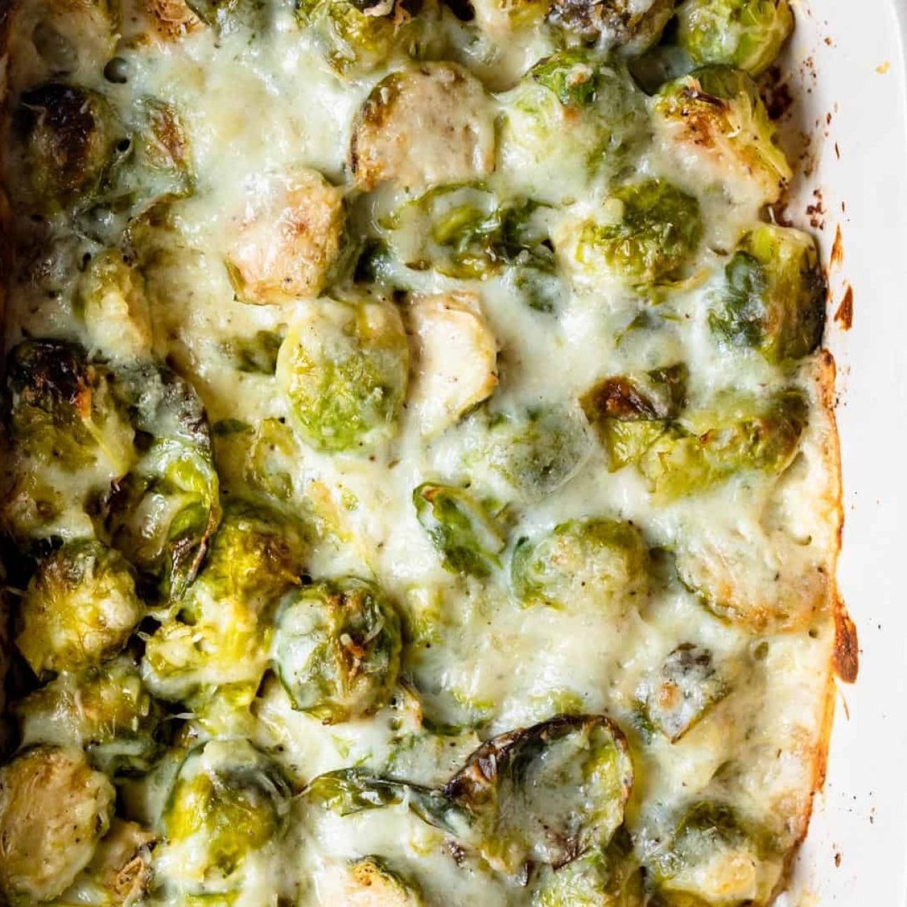 Curried Brussels Sprouts Casserole