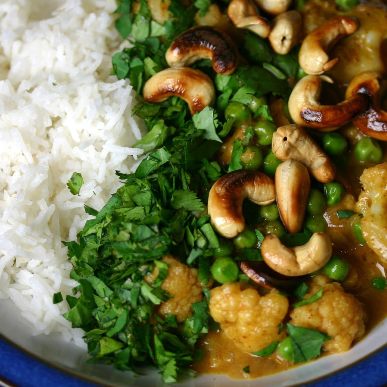 Curried Cauliflower And Cashew