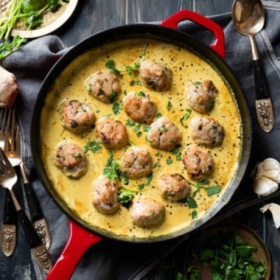 Curried Chicken Balls