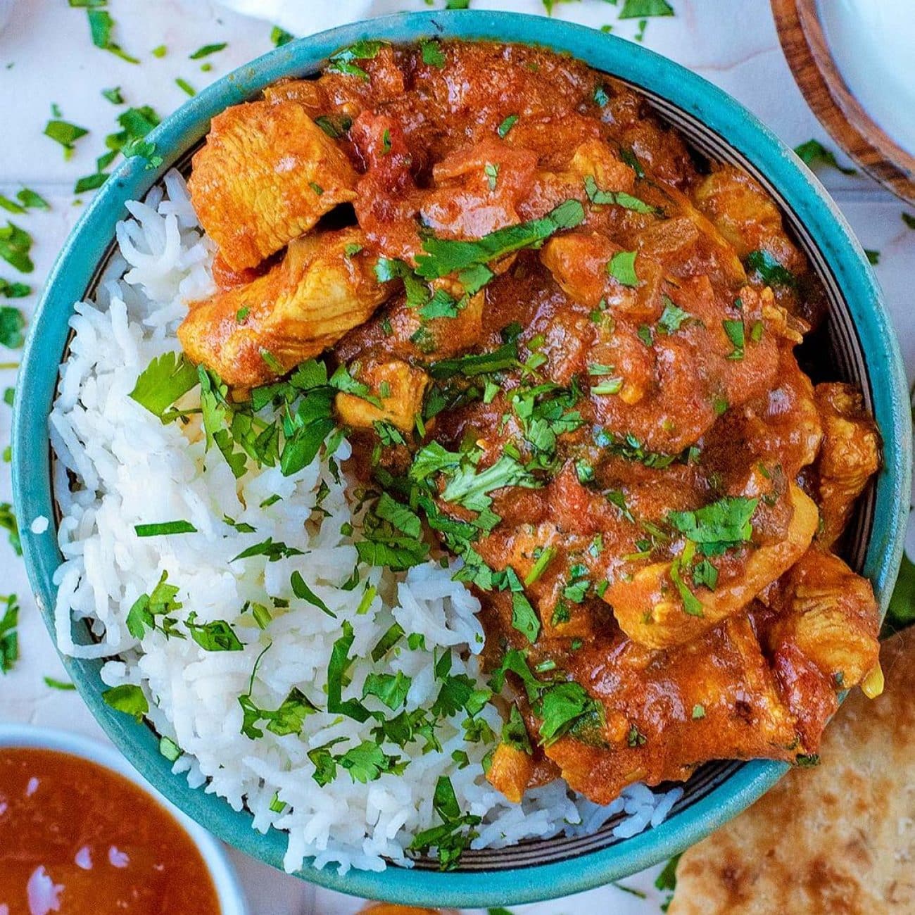 Curried Chicken With Tomatoes And Nuts