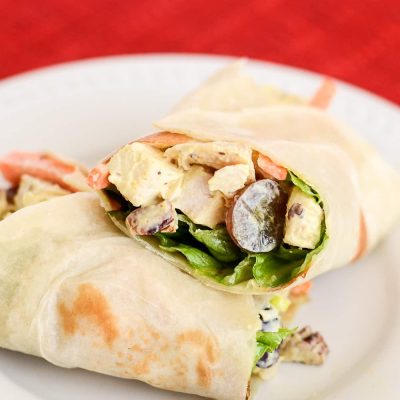 Curried Chicken Wraps A La Barefoot