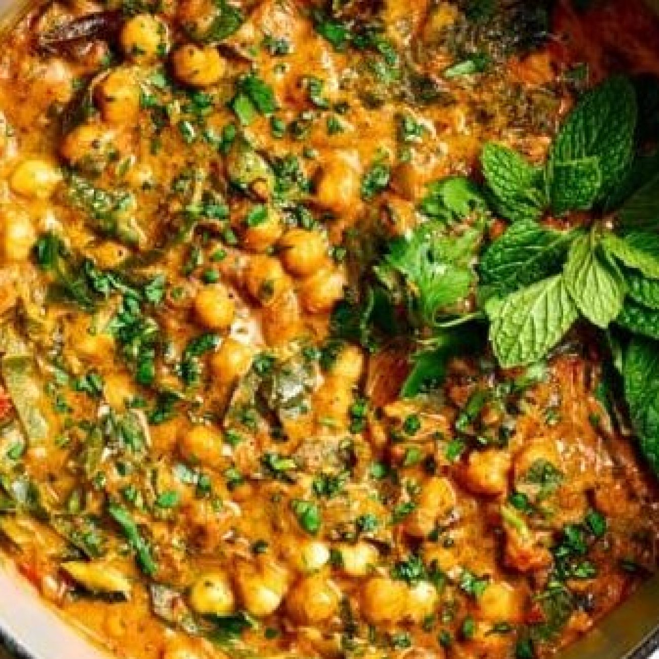 Curried Garbanzo Beans