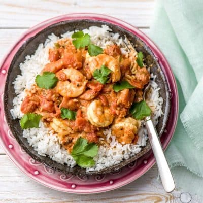 Curried Indian Shrimp