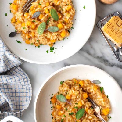 Curried Pumpkin Risotto