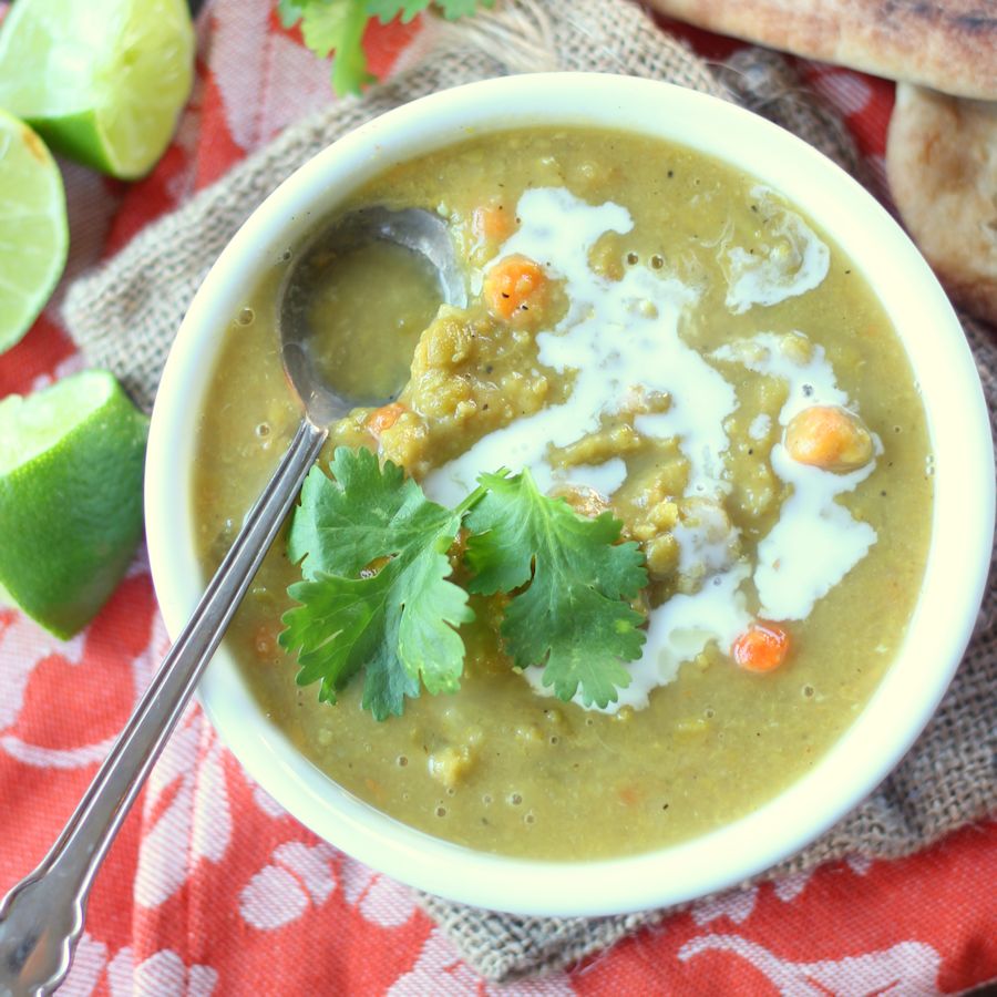 Curried Split Pea Soup