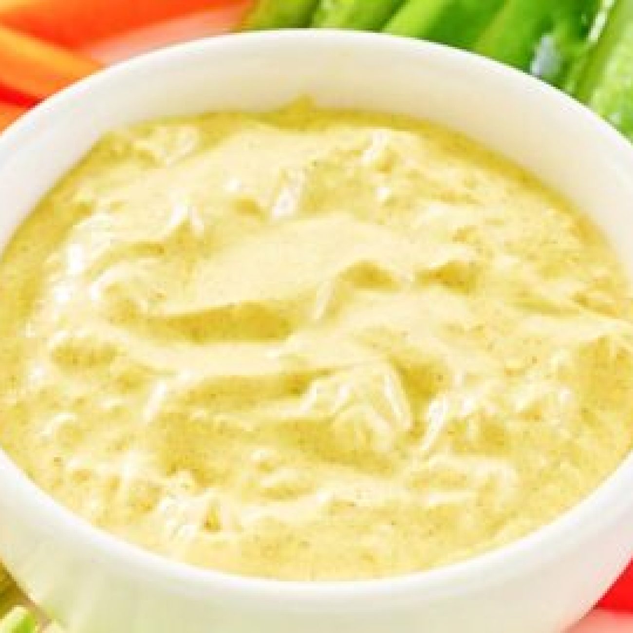 Curry Dip And Veggies