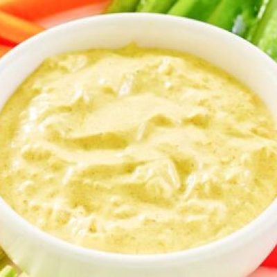 Curry Dip And Veggies