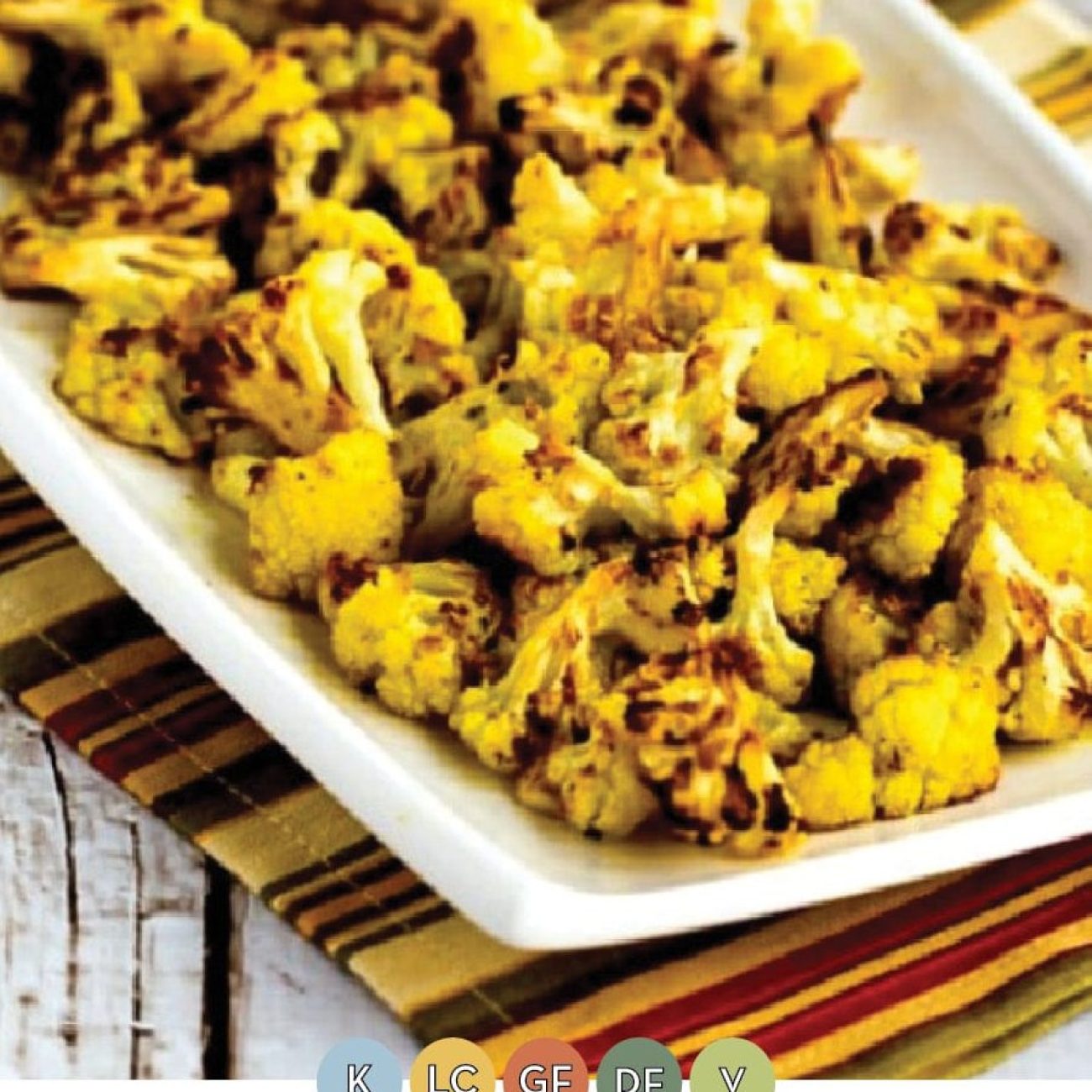 Curry Roasted Cauliflower