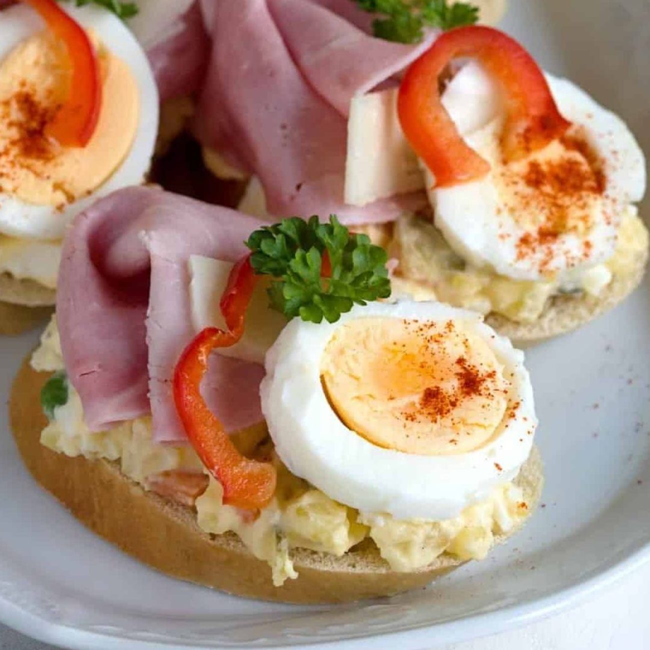 Czech Open Faced Sandwiches