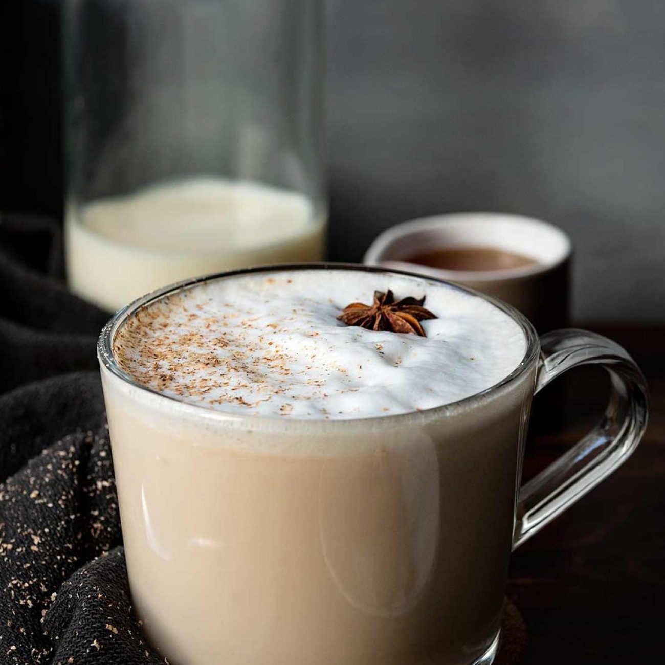 Dairy-Free Vanilla Matcha Chai Latte Recipe