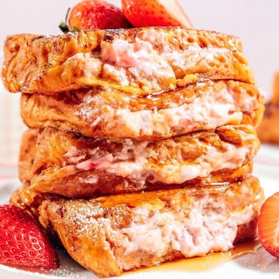 Decadent Cream Cheese Stuffed French Toast Recipe