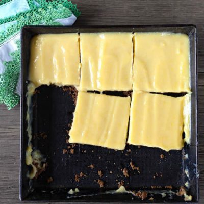 Decadent Crust Lemon Bars