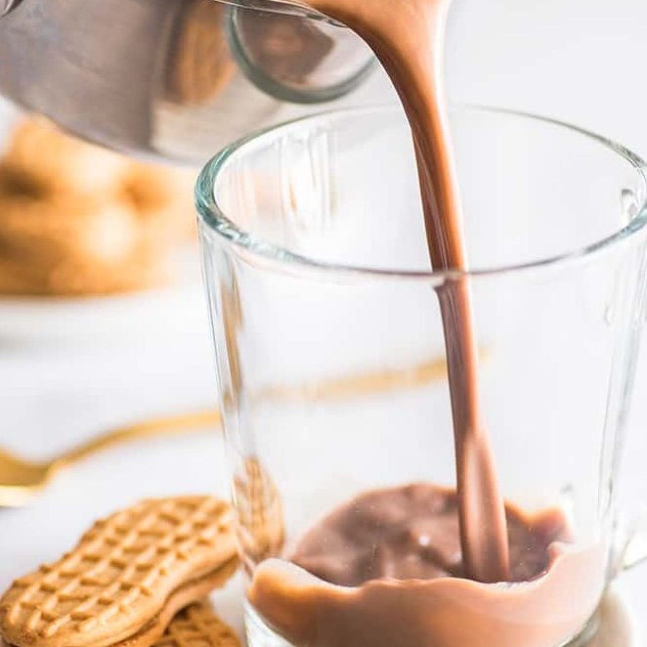 Decadent Peanut Butter Hot Chocolate