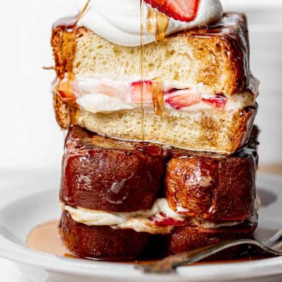 Decadent Strawberry Cream-Stuffed French Toast Recipe