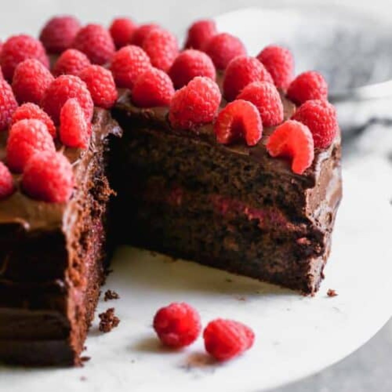 Decadent Triple Chocolate Raspberry Delight Recipe