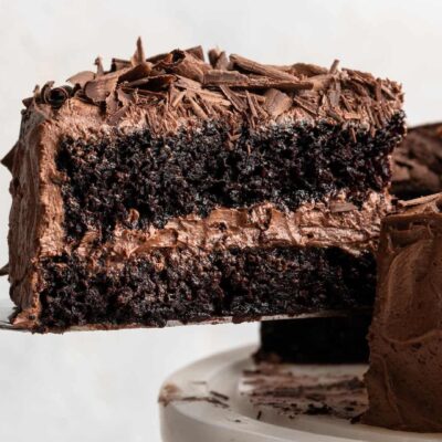 Decadent Vegan Chocolate Cake With Rich Chocolate Frosting