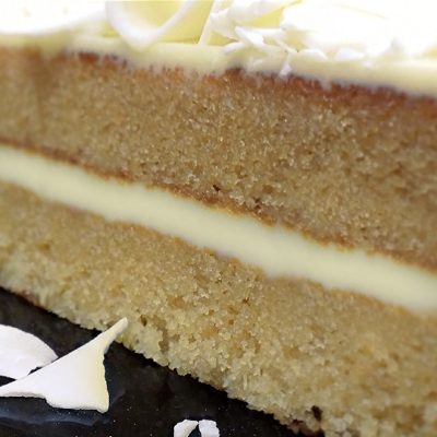 Decadent White Chocolate Mud Cake Recipe