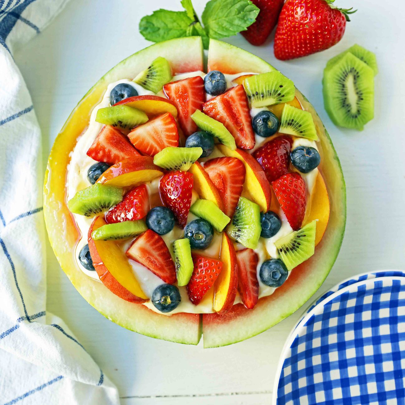 Delicious and Healthy Fruit Pizza Delight