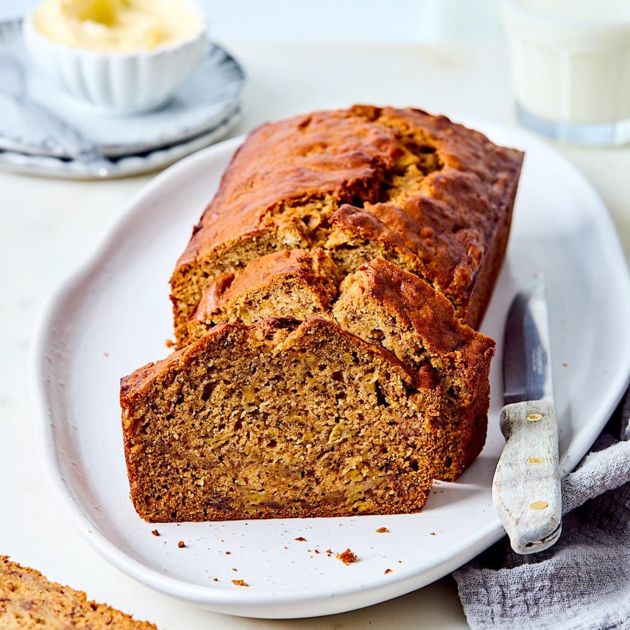 Delicious Crunchy Banana Bread Recipe