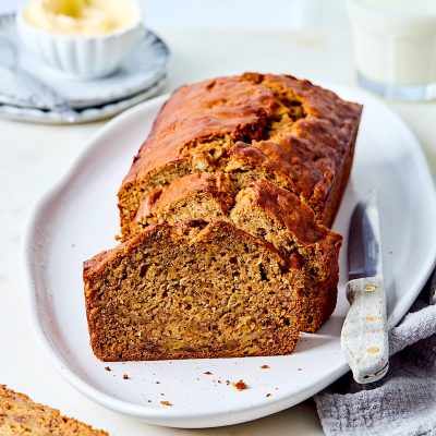 Delicious Crunchy Banana Bread Recipe